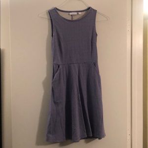 Purple summer dress